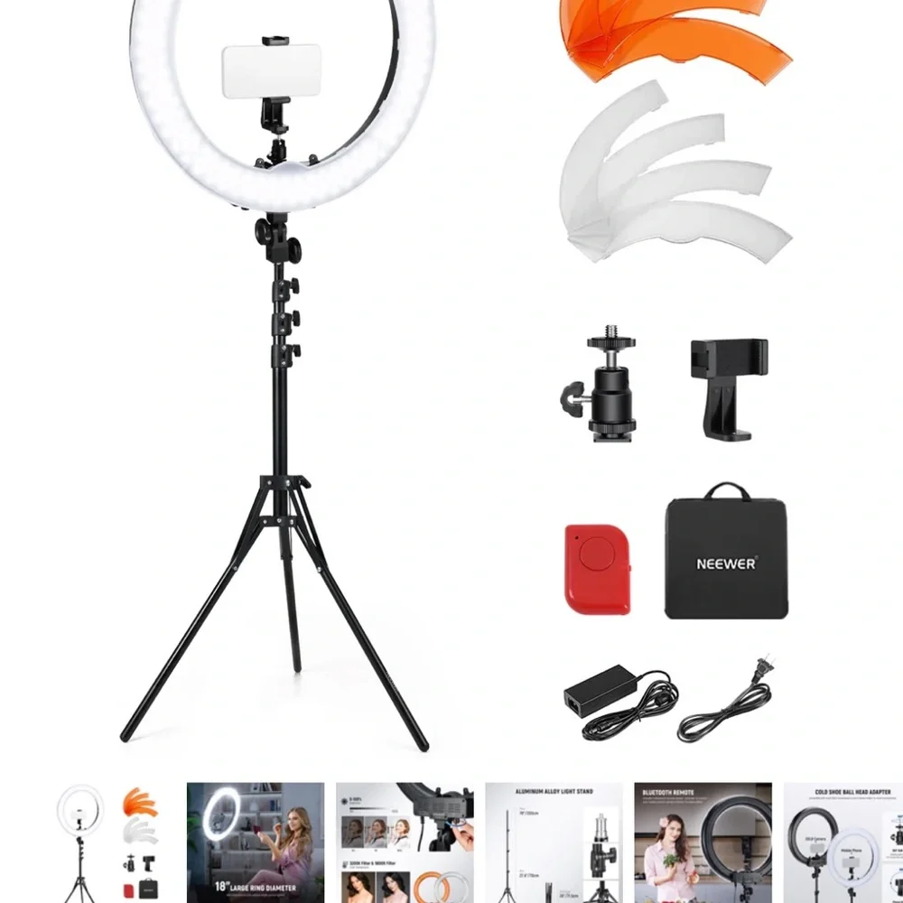 NEEWER RL-18 New Version 18 Inch LED Ring Light